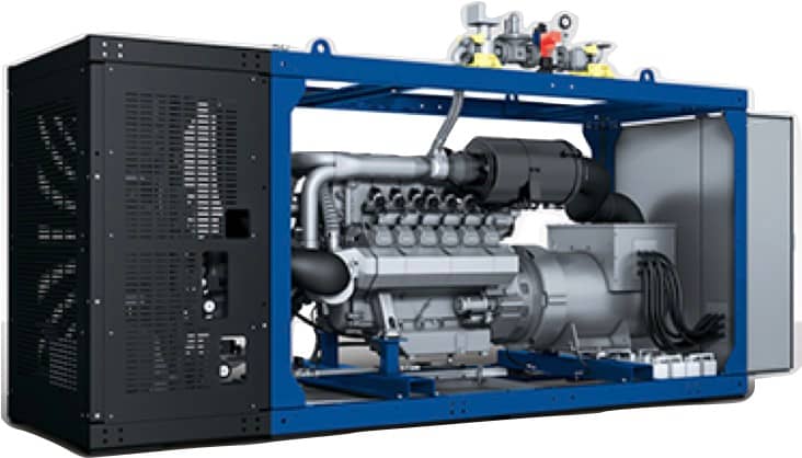 Silent gas generator